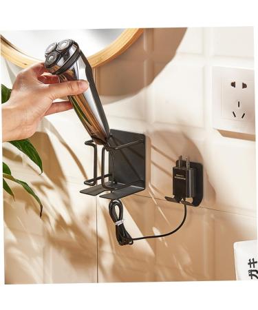 Alipis Shaver Holder Connector Hook - Wall Mounted Electric Shaver Stand & Clothes Rack - Durable Steel Storage Solution - Buy Online on GoSupps.com