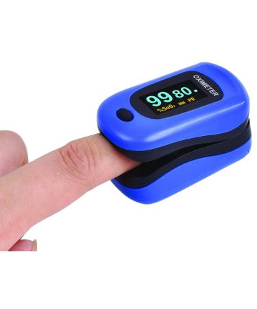 Buy GiMa Pulse Oximeter OXY-4 | Lightweight Compact & Blue - Fast International Shipping - Buy Online on GoSupps.com