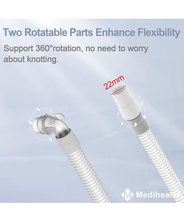 Medihealer Air-Fit P10 Short Tube Frame Assembly - Quick-Release Design, Two Rotation Positions - Replacement Kit - Buy Online on GoSupps.com