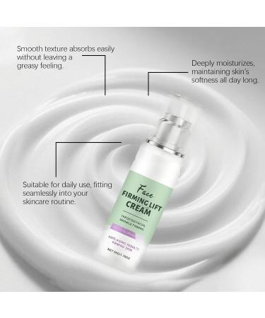 YUNFAX Facial Firming Lift Cream antiaging skin firming antiwrinkle cream instant facelift daily moisturizer for fine lines and softening skin morning nighttime for all 6 pieces - Buy Online on GoSupps.com