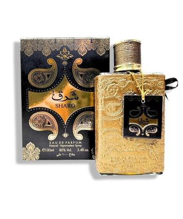 SHARQ FOR MEN EAU DE PARFUM 3.4 FL. oz. Amber Woody fragrance for Men.