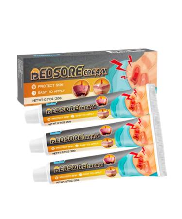 DUBUSH Bed Wound Treatment Cream,Bed Wound Healing Cream,Rapid Wound Healing Gel,Pressure Wound Relief Cream,Decubitus Wound