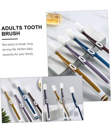 PopetPop 40 STK Nano Travel Toothbrushes - Camping Accessories for Adults | Bulk Supplies in Various Colors - Buy Online on GoSupps.com