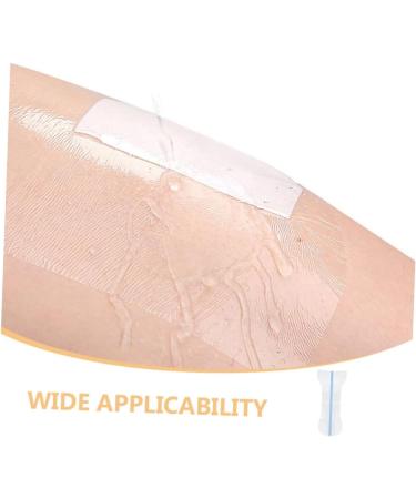 IWOWHERO 4pcs Swimming Stickers Water Proof Stickers Shower Cover Patches Waterproof Pads for Women Pu White - Buy Online on GoSupps.com