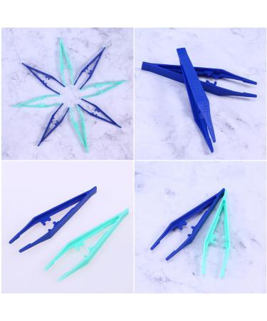 20pcs Plastic Set Craft Disposable DIY Beads Forceps for Home Office(Color Random) - Buy Online on GoSupps.com