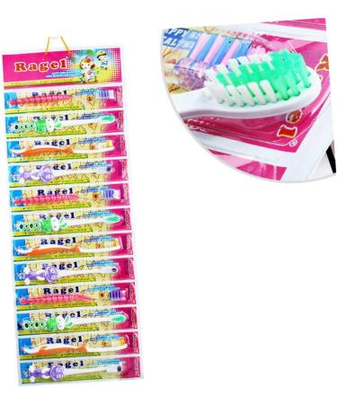 Shop Minkissy 24 Pcs Cartoon Toothbrush Set - Kids Tooth Cleaning Brushes with Soft Bristles for Healthy Smiles - Buy Online on GoSupps.com