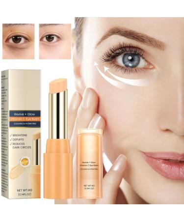 Vitamin C Eye Cream Stick Moisturize Eye Cream Stick Eye Brightening Stick Reduce Eye Bags Firm Skin (3PC) - Buy Online on GoSupps.com