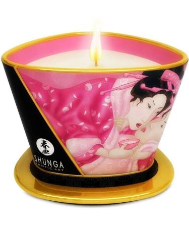 SHUNGA Aphrodisia Massage Wax Candle - 1 Piece Multi-Coloured | Premium Aromatherapy for Couples | International Shipping Available - Buy Online on GoSupps.com