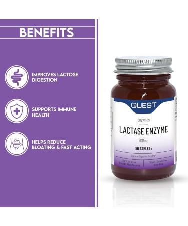 This Quest Lactase 200mg 90 tabs - Buy Online on GoSupps.com