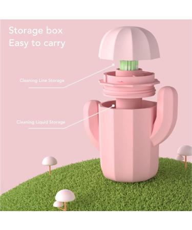 Earring Hole Cleaner Thread Ear Piercing Cleaning Line Odor Removal Skinfriendly 20ml Liquid Surface Smoothing Storage Box (Rose Fragrance) - Buy Online on GoSupps.com