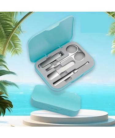 Stainless Steel Nail Clipper Set Grooming Tool Set with Portable Manicure Art Tool Green Nails Cut (Color : C1) - Buy Online on GoSupps.com