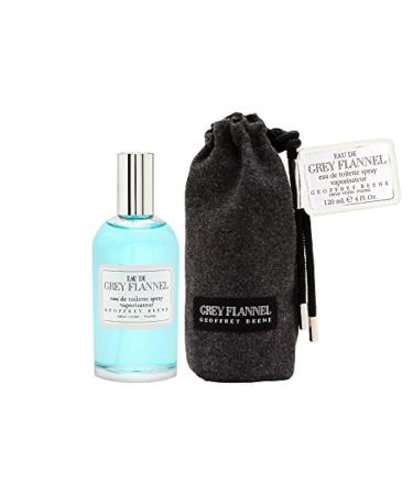 Eau De Grey Flannel By Geoffrey Beene For Men. Eau De Toilette Spray 4 Ounces Modern Spray