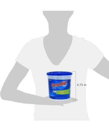DampRid Fragrance Free Refillable Moisture Absorber - 10.5oz | Eliminate Humidity for Fresher Air | International Shipping Available - Buy Online on GoSupps.com