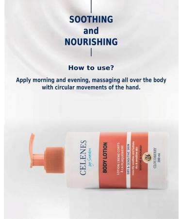 CAREX BENELUX Celenes by Sweden Cloudberry Body Lotion 200 ml 2PACK Hydrates & Nourishes Suitable for Dry & Sensitive Skin Without Parabens Perfume & Alcohol - Buy Online on GoSupps.com