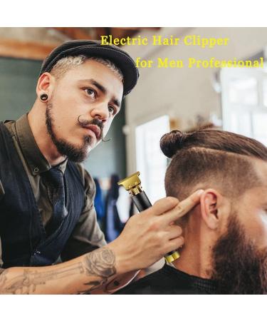 OSMARI Hair Trimmers T-Blade Trimmer Cordless Rechargeable Grooming Kits Zero Gapped Detail Beard Shaver with 3 Guide Combs for Family Children Men's (Black) - Buy Online on GoSupps.com