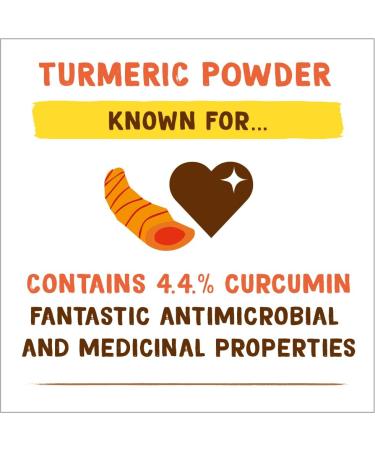 Organic Coconut Merchant Turmeric Powder 250g | Non-GMO & Vegan | 100% Natural | Gluten-Free | For Curries, Soups, Smoothies | Ethically Sourced (Pack of 1) - Buy Online on GoSupps.com