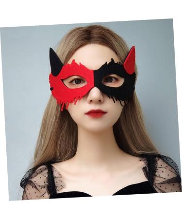 Healvian Party Mask Carnival Mask Devil Halloween Women Masquerade Women Half Mask Death Mardi Gras Mask for Women Fox Masquerade Fox Costume The Mask - Buy Online on GoSupps.com