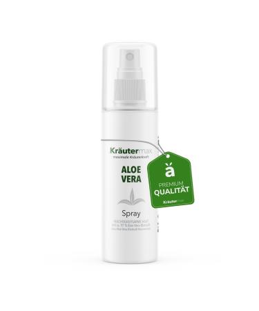 Aloe Vera Spray natural cosmetics also as after sun and refreshing spray 3 x 100 ml