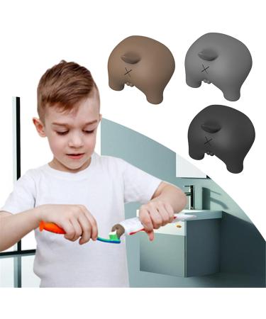 Toothpaste Dispenser with Silicone Dog Butt Cap Squeezer - Keep Your Bathroom Clean | Black Toothpaste Key Squeezer - Shop Now! - Buy Online on GoSupps.com