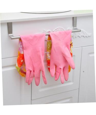 Alipis Over Door Clothes Hanger Rack Nail Hooks Nail Hangers Coat Hanger Rag Hanging On The Door medium Silver - Buy Online on GoSupps.com