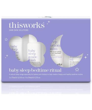 thisworks Baby Sleep Bedtime Ritual Gift Set A Natural Sleep Range for Babies and Children 1 Set