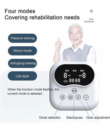 ZZBB Finger Training Device Electric Rehabilitation Robot Gloves Finger Orthoses Electric Rehabilitation Auxiliary Training Gloves Left Small - Buy Online on GoSupps.com