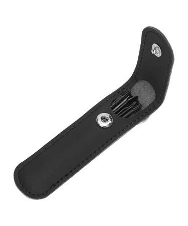 Portable Earwax Removal Set - U Shape & Spiral Ear Spoon Cleaner Tools (Black) - Buy Online on GoSupps.com
