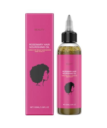 Jingmiger Hair Oil For Hair Growth 100ml Nourishing Solution Soothing Oil for Women and Men Growth Stimulation Thickness Restoration Travel Home Spa Scalp Care