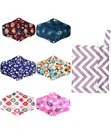 Buy Gatuida Portable 18 STK Storage Bag for Women's Menstruation Pads - Washable Waterproof Multi-Colored 3 Pieces - Perfect for Pad Organization! - Buy Online on GoSupps.com