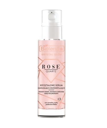 Bielenda Crystal Glow Rose Quartz Moisturising and Illuminating Face Serum 30ml