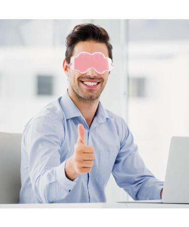 Hugsweet Reusable Cold Eye Masque | Reusable Gel Eye | Perfect Fit Sleeping Tool for Business Trip Travel Home and Car Pink - Buy Online on GoSupps.com