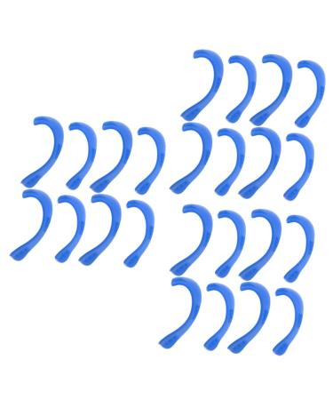 Solustrie 12 couples ear protection hearing cushions for masks accessories ear iron adjusters earrings tape hook cable hook earremes protective mask earshots ear hooks 6.8x3cmx3pcs