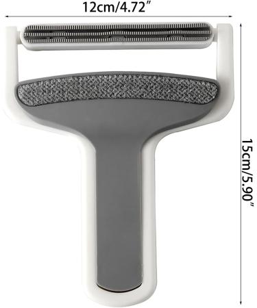Lxuebaix Portable Manual Hair Removal Tool - Double-Sided Shaving Brush for Carpet Wool Coat & Clothing - Buy Online on GoSupps.com