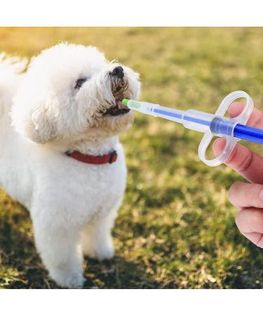 Vwoqiy 3 Pcs Cat Feeding Dispenser Tools Dog Tablet Feeder Pet Medicine Syringe Feeding Tool Reusable Pill Tablet Pusher Feeder Dispenser Shooter with Safety Soft Tips for Feeding Small Animal - Buy Online on GoSupps.com