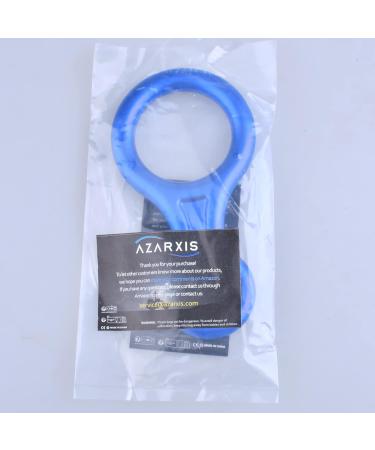 Azarxis 35kN Figure of Eight Descender - Blue Climbing Gear for Outdoor Recreation | International Shipping - Buy Online on GoSupps.com