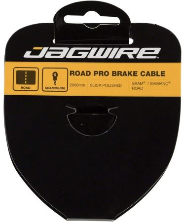 Jagwire Pro Slick Stainless Steel Brake Cable | 1.5 x 2000 mm | Road Bike SRAM/Shimano Compatible - Buy Online on GoSupps.com