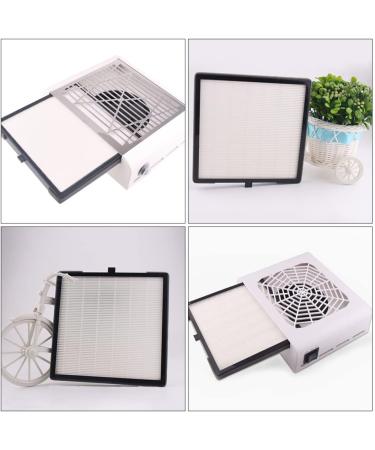POPETPOP 2 Pcs Nail Filter Screen Plate Cleaner Replacement Desktop Manicure Nail Collector Manicure Strainer Electric Suction Nail Extractor Filter Plate Nail Machine Vacuum Plastic 18x17cmx2pcs As Shownx2pcs - Buy Online on GoSupps.com