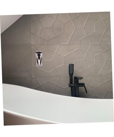 Minkissy 15 Pcs White Plastic Razor Holder & Clothes Rack - Versatile Wall Storage for Old Customers - Buy Online on GoSupps.com