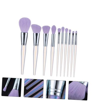 FRCOLOR 30 Pcs Makeup Brushes Set - Crystal Handle Face Powder & Blush Brushes - Purple Cosmetic Tools for Flawless Makeup Application - Buy Online on GoSupps.com