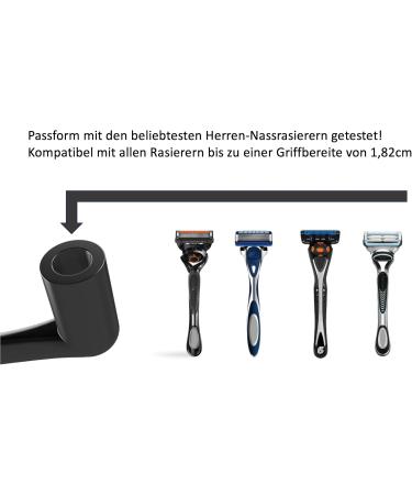 Back Razor Aid - Men - Ergonomic - Compact - Travel Friendly - Back Shaving Extension - Buy Online on GoSupps.com