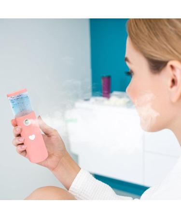 Mist Sprayer - Portable Nanoes Facial Mister Nanoes Mister for Eyelash Extensions Handy Mister USB Rechargeable for Face Hydrating Daily Makeup L20-pink - Buy Online on GoSupps.com