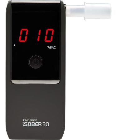 iSOBER 30 Breathalyzer | HSA/FSA Eligible | DOT NHTSA Compliant | Suracell FuelCell Sensor Technology - Buy Online on GoSupps.com