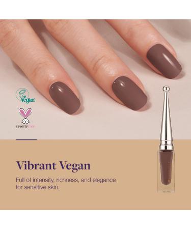 Water-Based Halal Vegan Nail Polish | Non-Toxic Breathable Brown Color | Cruelty-Free & Low-Odor Choco Brown (0.24 fl oz - Buy Online on GoSupps.com