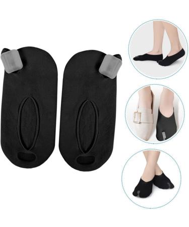 FOMIYES Men's Invisible Boat Socks Separator Tool - Hallux Valgus Stretcher for Men and Women - Black, 1 Pair - Buy Online on GoSupps.com