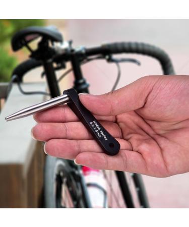 Durable Aluminum Alloy Spoke Holder for 0.8mm - 1.0mm Wheel Spokes Repair - Stainless Steel Tool Accessory - Buy Online on GoSupps.com