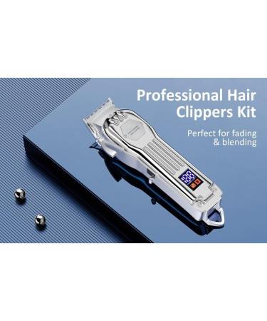 Professional All Metal Hair Clippers for Men | Electric Hair Trimmer & Salon Barber Tools - Shop Now - Buy Online on GoSupps.com