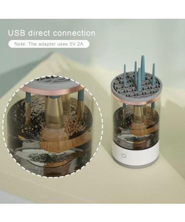 ALINUOYQ Electric Makeup Brush Cleaner Cosmetic Brush Cleaner Auto-Rotating Cozy Luna Brush Cleaner USB Powered Spinning Makeup Brush Cleaner Fit For All Size Makeup Brush - Buy Online on GoSupps.com