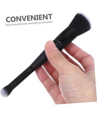 Healeved Double-ended Makeup Brush Blush Brush Face Brush Makeup Blending Brush Foundation Brush for Liquid Makeup Foundation Applicator Brush Facial Makeup Brush Powder Puff - Buy Online on GoSupps.com