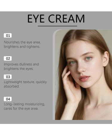  JASUBAI Set of 6 eye contour creams with peptides for under-eye bags reduces wrinkles and fine lines anti-aging for women - Buy Online on GoSupps.com