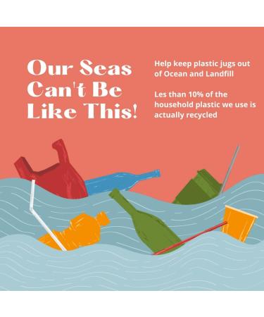 Eco-Friendly Laundry Detergent Sheets - Beach Day Scent (60 Loads) | Coral Laundry | Plastic-Free Hypoallergenic Biodegradable & Zero Waste Solution - Buy Online on GoSupps.com